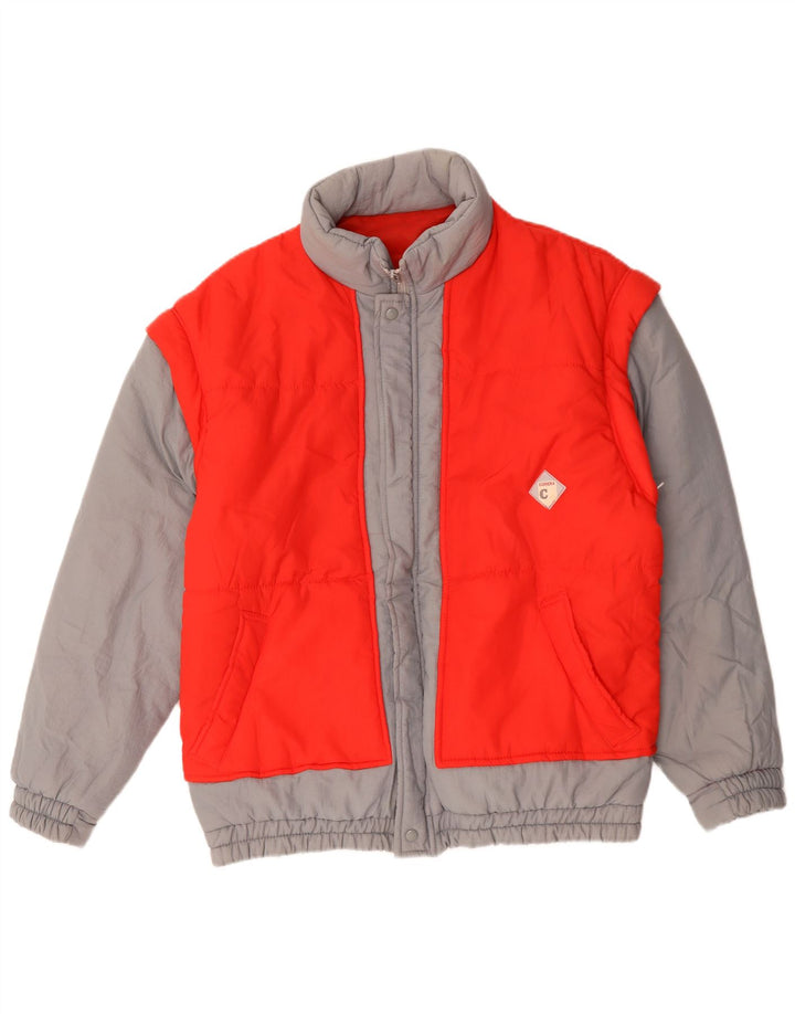 Jachetă căptușită pentru bărbați Carrera UK 40, mare, roșu, poliamidă color bloc