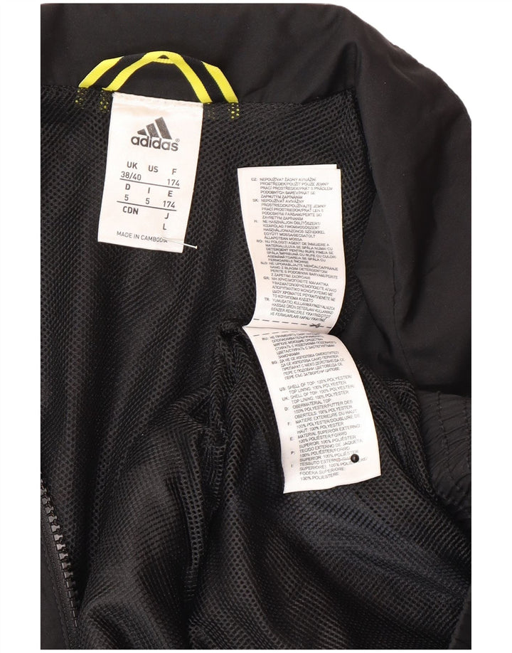 Jachetă de trening pentru bărbați Adidas UK 38/40 Medium Black Colorblock