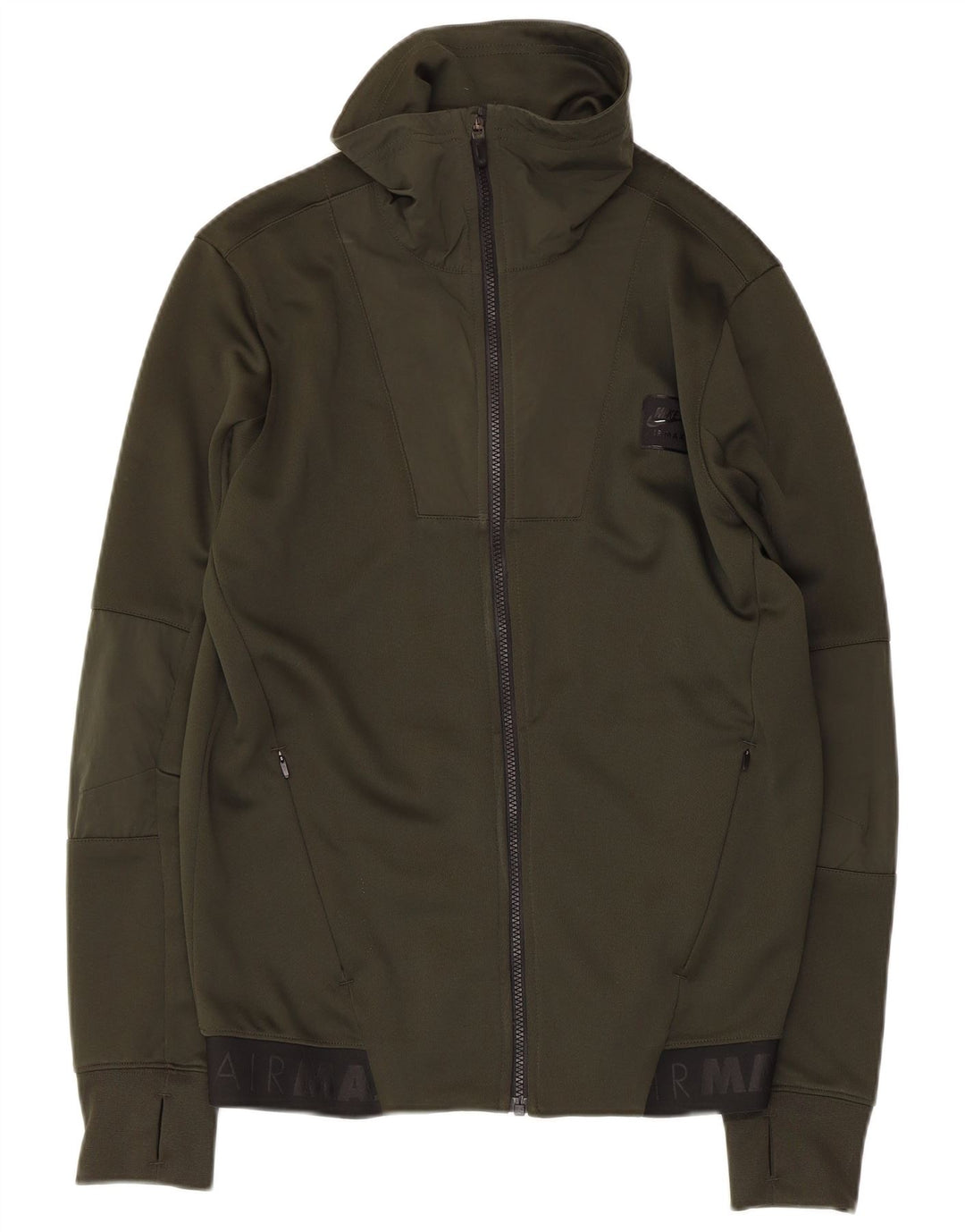 Jachetă de top pentru trening NIKE Air Max Graphic pentru bărbați, mediu kaki, color block