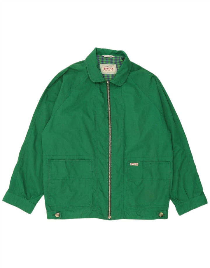Jachetă Bomber pentru bărbați Stratos UK 40 Poliester verde mare