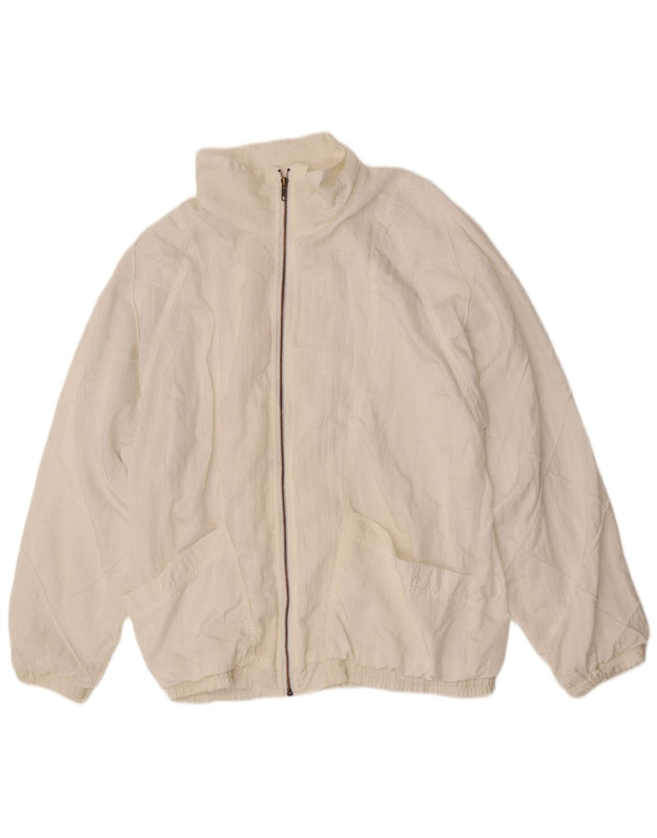 Bomber pentru bărbați Active UK 44 2XL Poliamidă albă