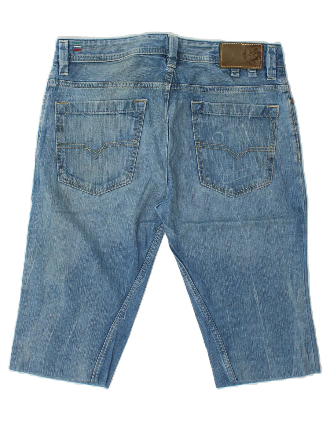 DIESEL Womens Shazor Denim Shorts W31 Medium Blue Cotton Vintage Diesel and Second-Hand Diesel from Messina Hembry 