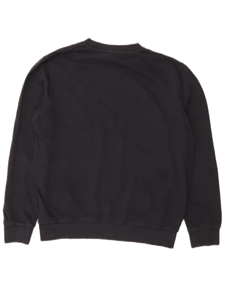 Hanorac grafic pentru bărbați Ben Sherman Pulover mediu albastru bleumarin, bloc de culoare