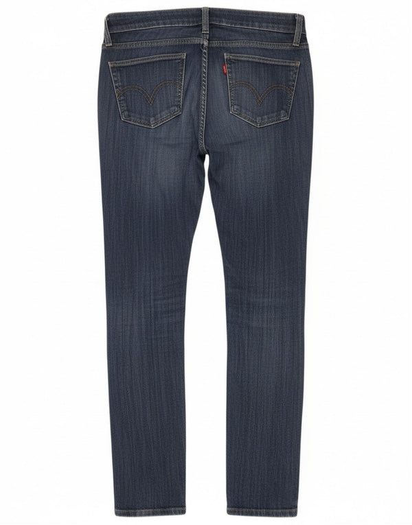 Blugi skinny 524 Super Low pentru femei Levi's US 5 Medium W30 L32 Bumbac albastru