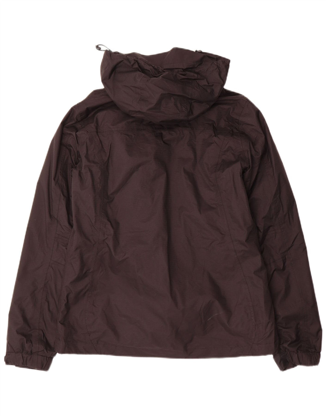 Jachetă de ploaie cu glugă pentru femei Mountain Warehouse UK 10 Small Black Nylon