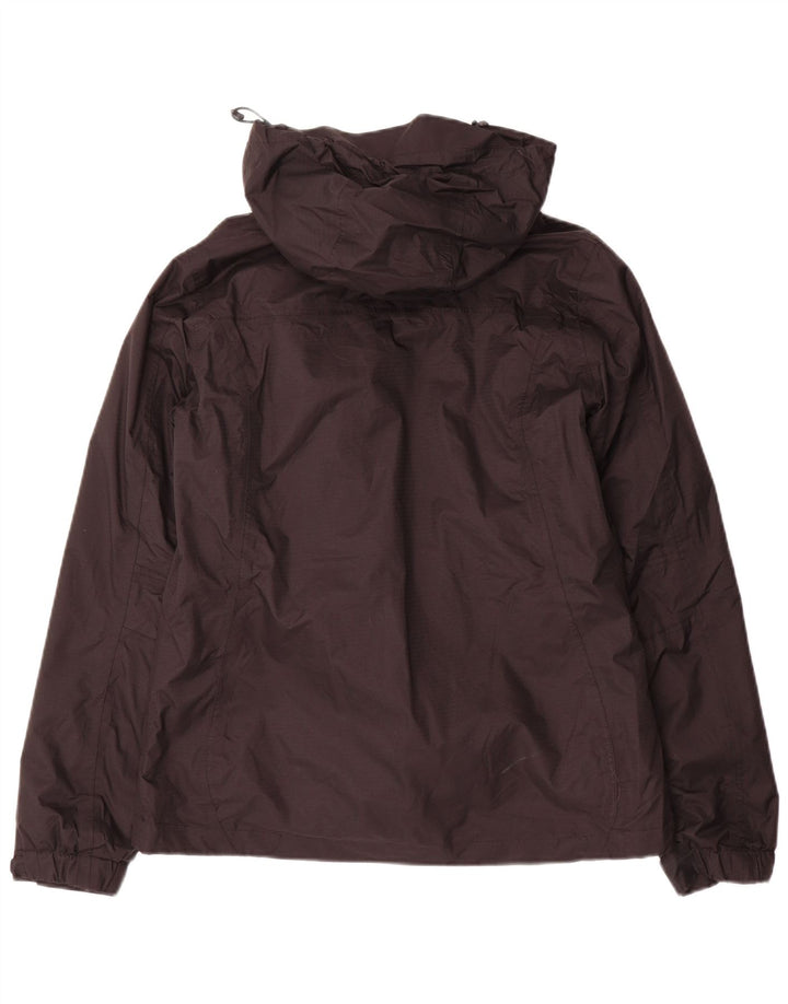 Jachetă de ploaie cu glugă pentru femei Mountain Warehouse UK 10 Small Black Nylon
