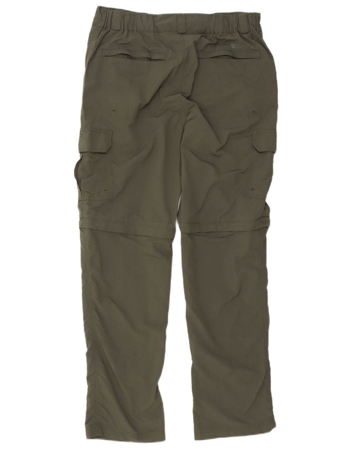 Pantaloni cargo drepti pentru bărbați Mountain Warehouse L34 L32 Poliester verde