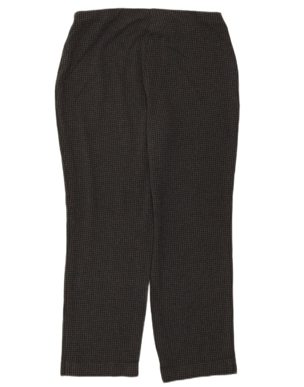 Pantaloni tăiați pentru femei Marks & Spencer UK 12 Medium W30 L26 Gri