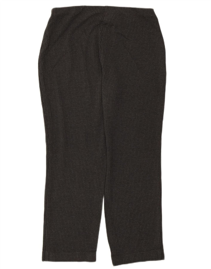 Pantaloni tăiați pentru femei Marks & Spencer UK 12 Medium W30 L26 Gri