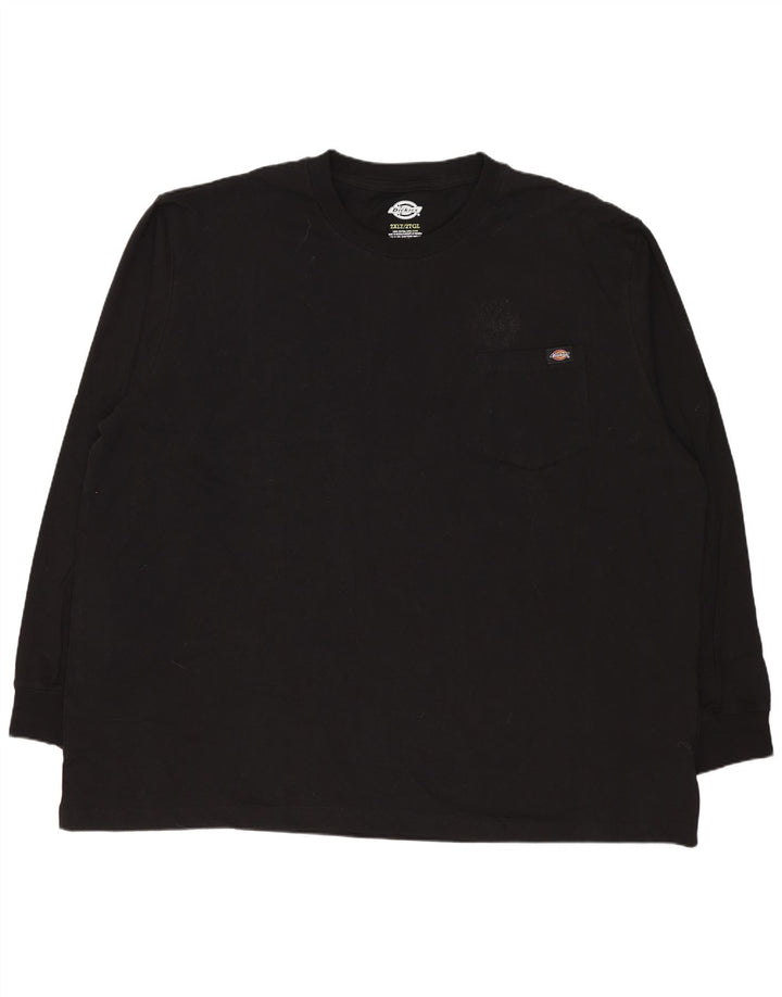 Dickies Top pentru bărbați cu mânecă lungă 2XL, bumbac negru