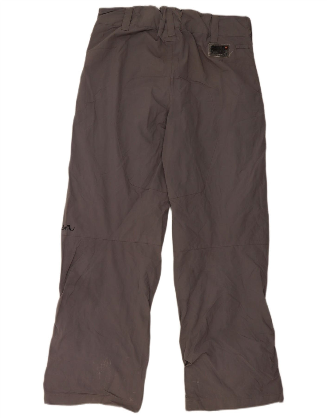 Pantaloni de schi Quiksilver pentru bărbați, gri poliamidă