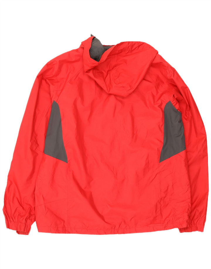 Jachetă pentru bărbați Eddie Bauer, 2XL, poliester color bloc de culoare roșu