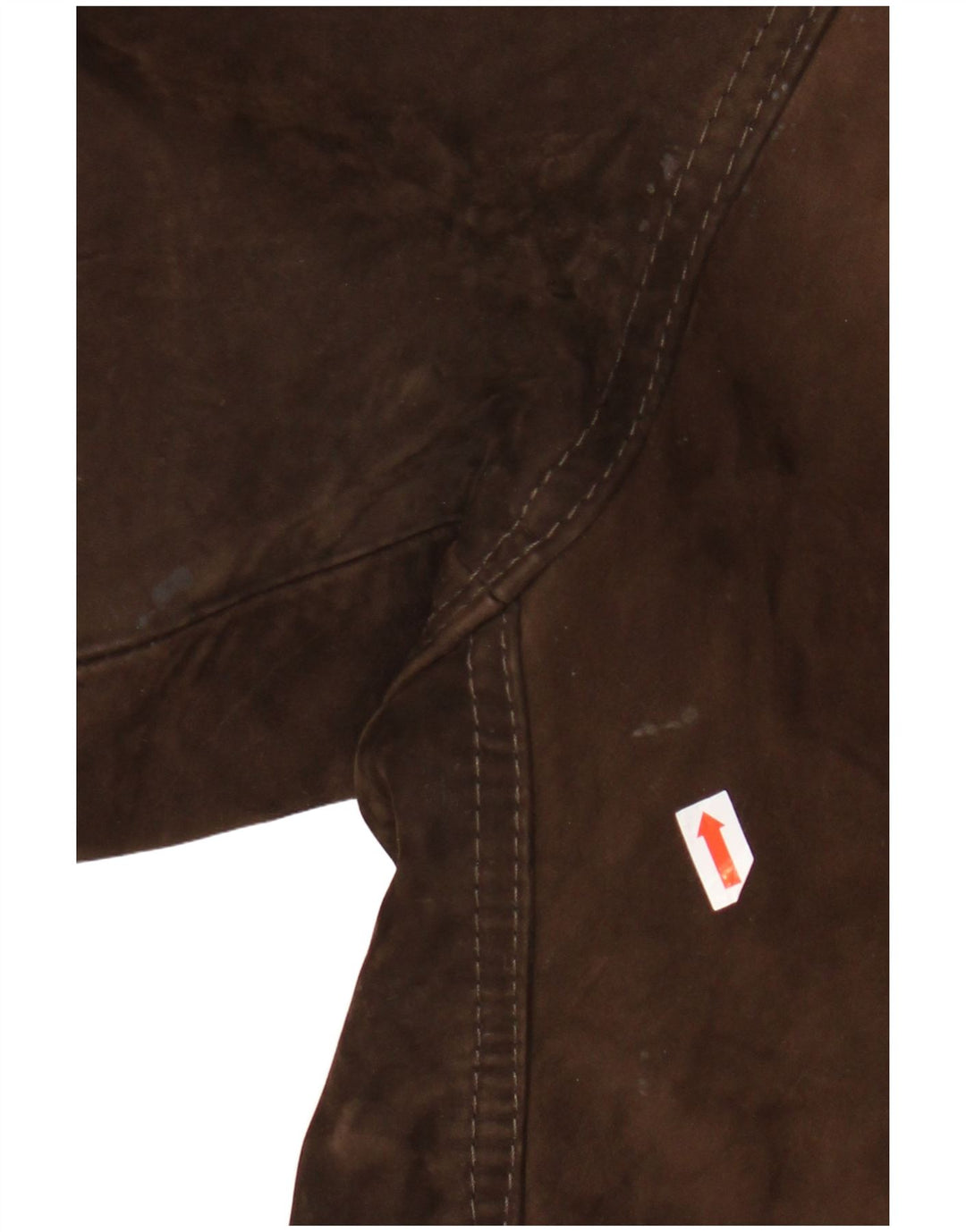Geaca de piele vintage pentru barbati IT 48 piele maro medie