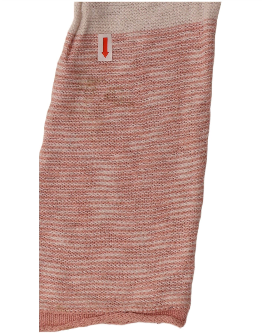 Pulover pentru femei Billabong cu gât de barcă, UK 10, bumbac cu dungi roz mici