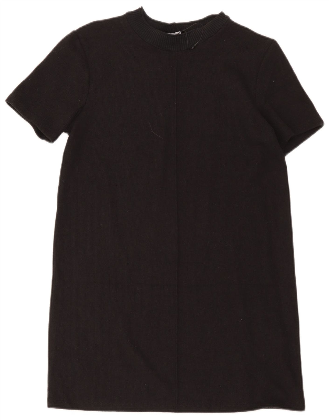 Rochie femeie Zara Shift UK 12 Medium Black Bumbac