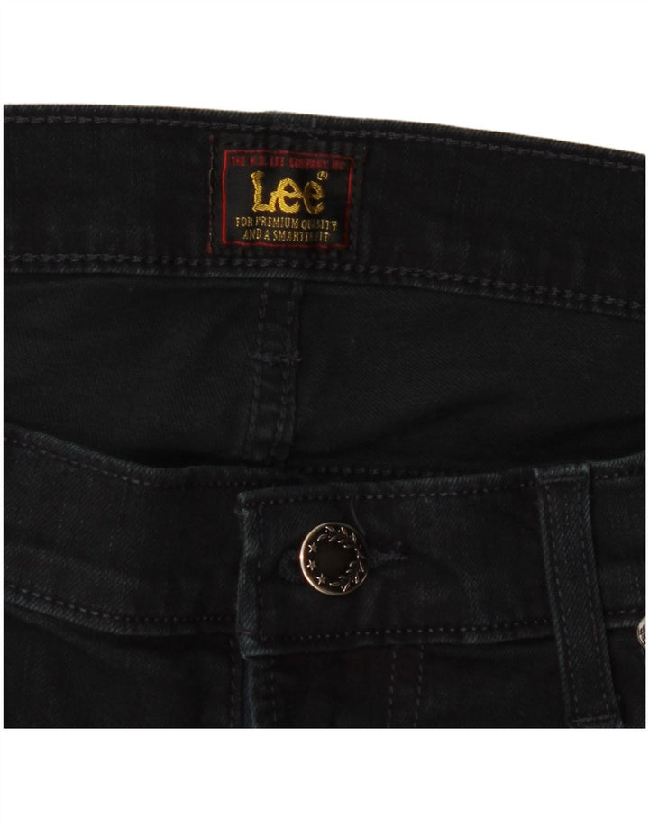 Blugi drepti pentru femei Lee W36 L29 bleumarin