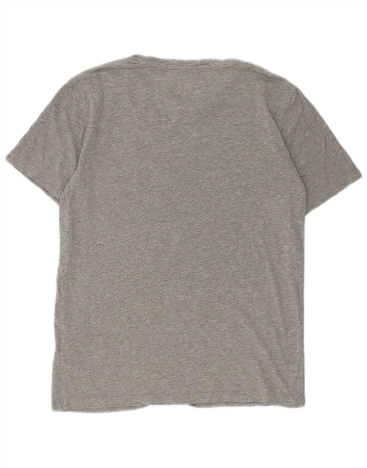 Tricou Jack & Jones pentru bărbați Top mare din bumbac cu pete gri