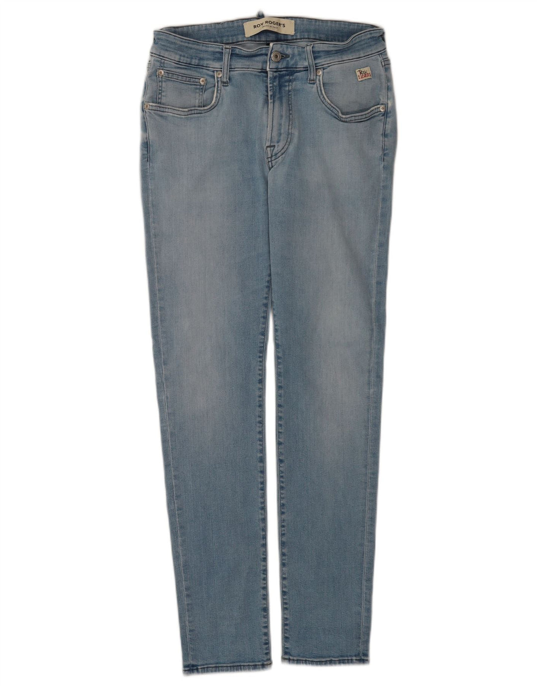 Blugi slim pentru femei Roy Rogers W33 L30 bumbac albastru
