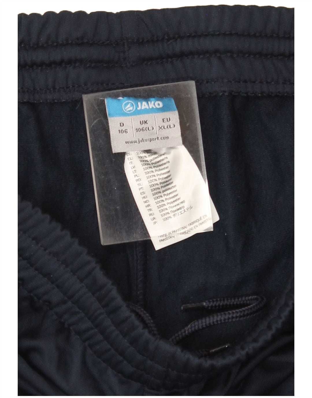 Pantaloni de trening pentru bărbați JAKO Pantaloni de jogging mari poliester bleumarin