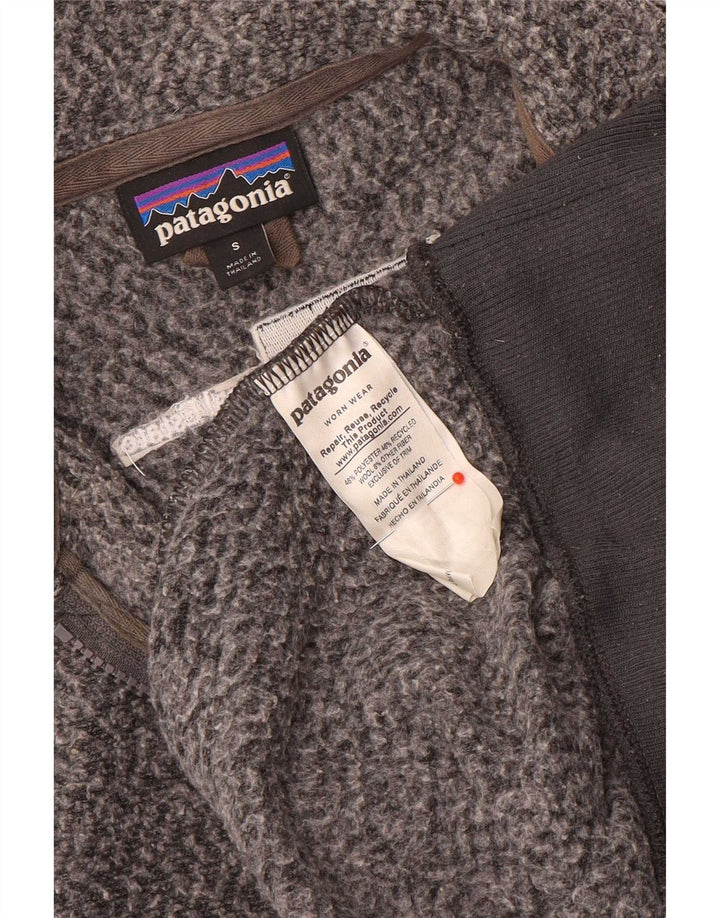 Pulover pentru femei Patagonia Fleece UK 10 Small Gri Poliester
