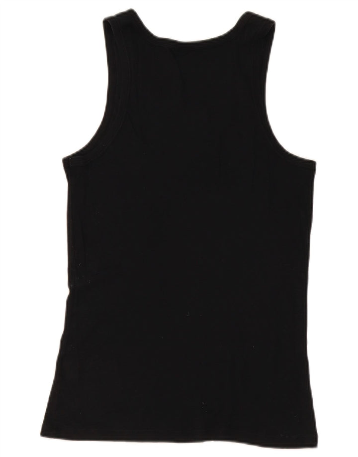 Vestă pentru bărbați Hugo Boss XS, bumbac negru