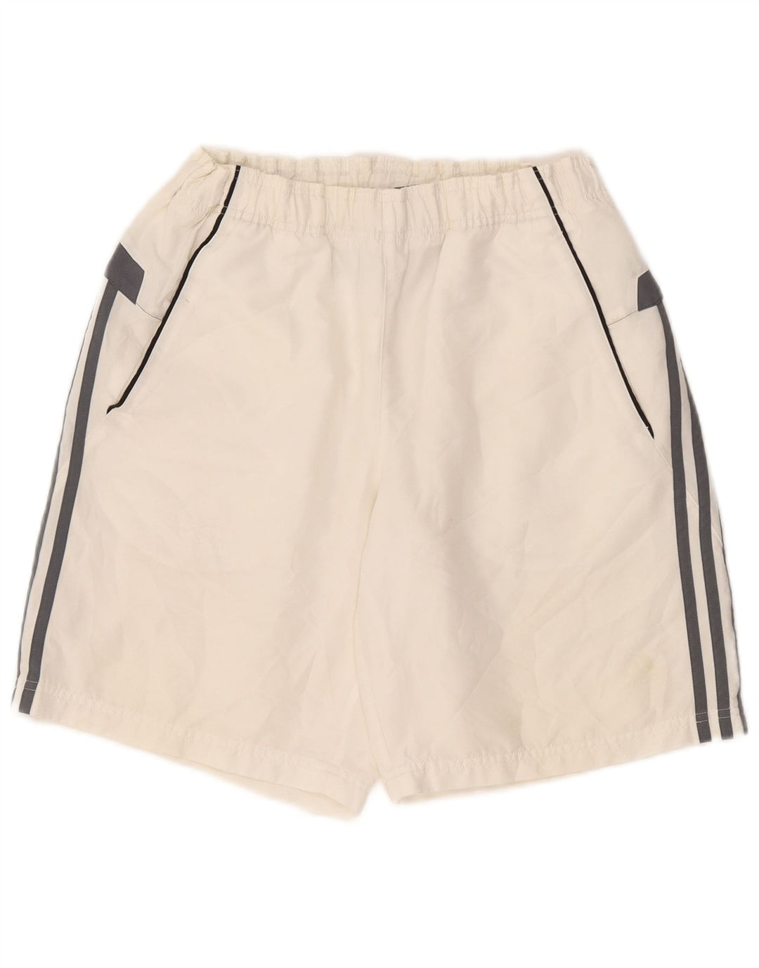 Pantaloni scurți sport pentru bărbați Adidas Climacool, alb mediu, color block