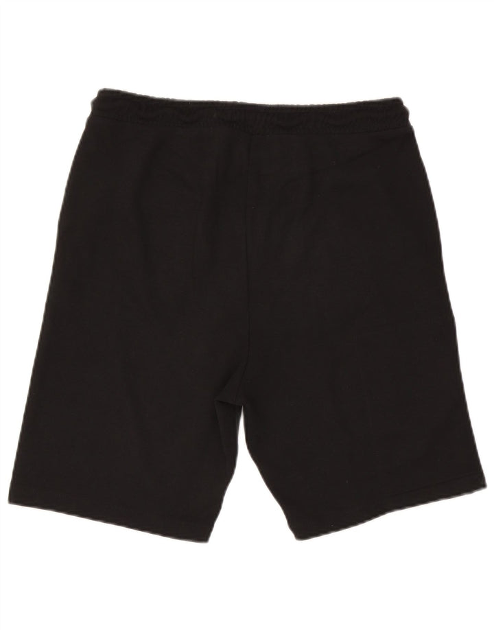 Pantaloni scurți sport Umbro pentru bărbați, bumbac mediu negru