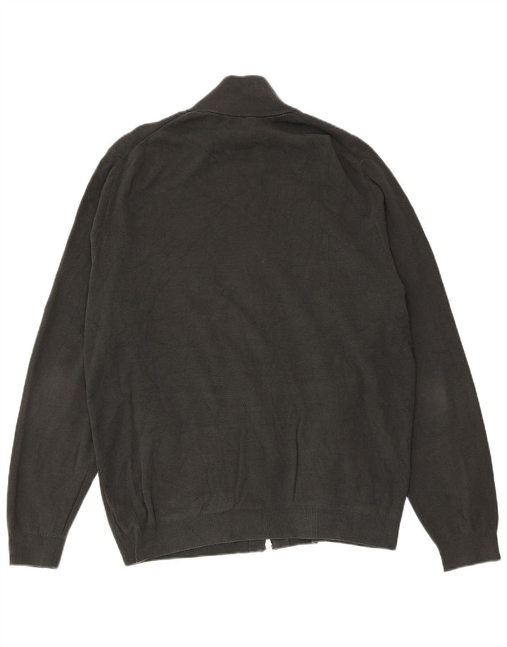 Pulover cardigan pentru bărbați MASSIMO DUTTI 2XL bumbac gri