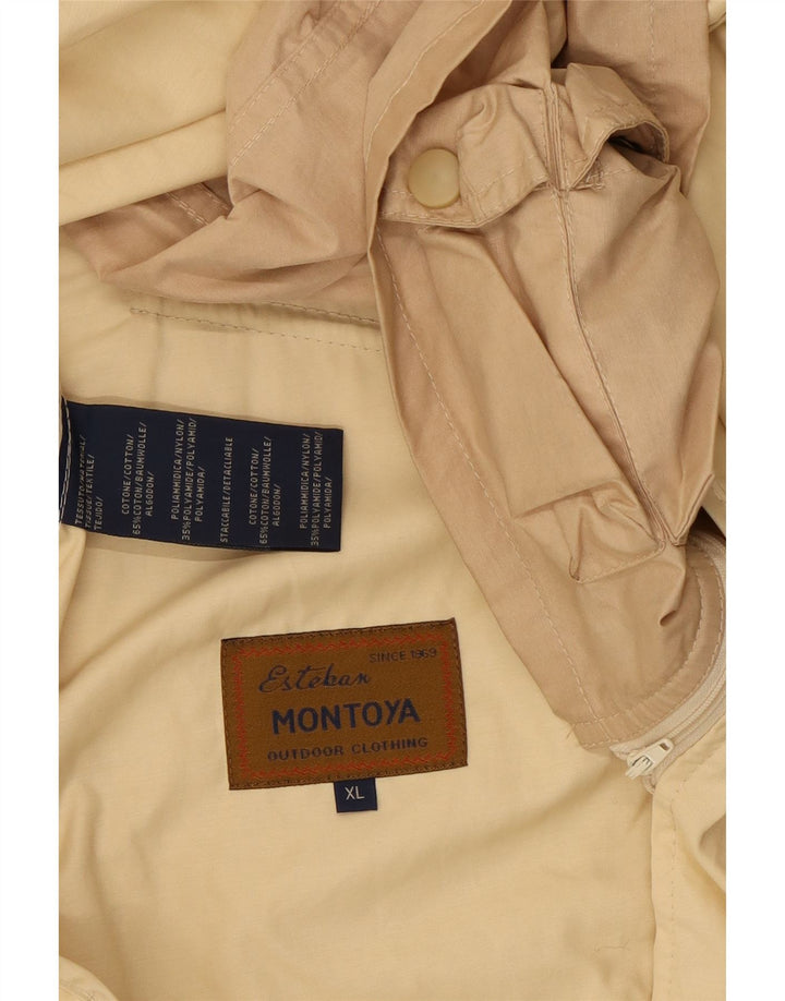 Bomber vintage pentru bărbați UK 42 XL bumbac bej