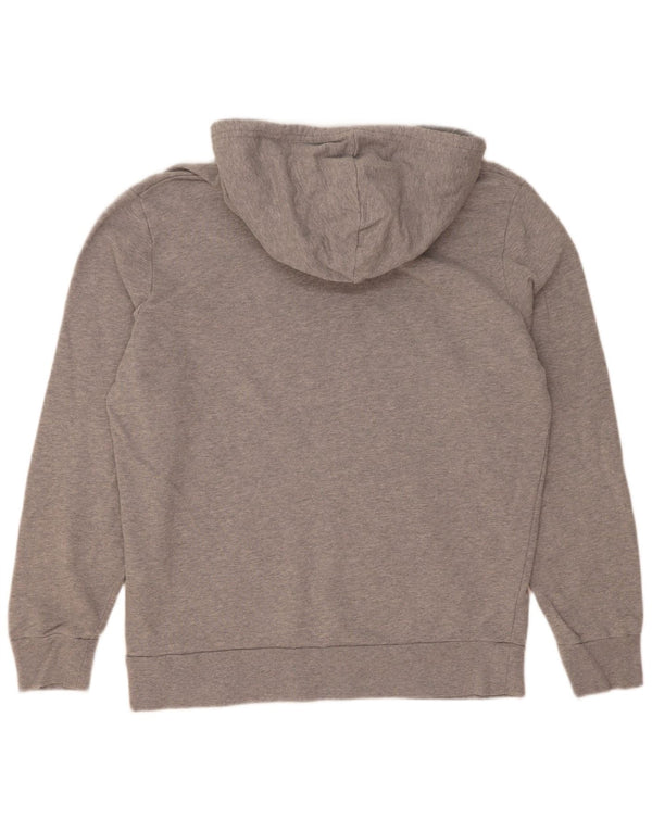 Pulover Levi's pentru bărbați cu capota, gri mediu, bumbac