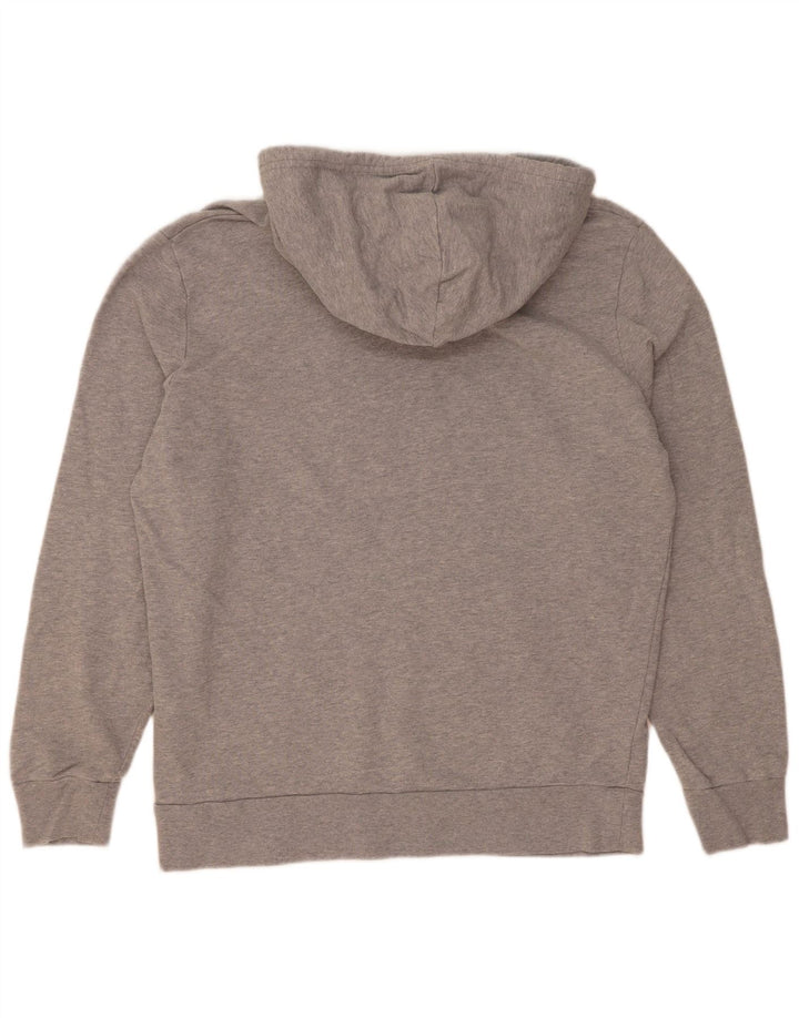Pulover Levi's pentru bărbați cu capota, gri mediu, bumbac