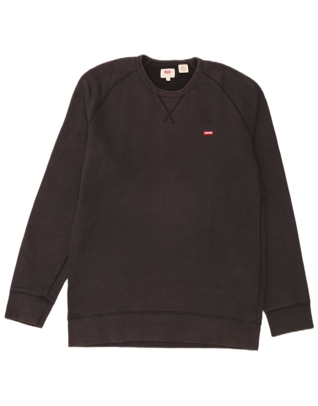 Pulover pentru bărbați Levi's Pulover mare, negru, bumbac