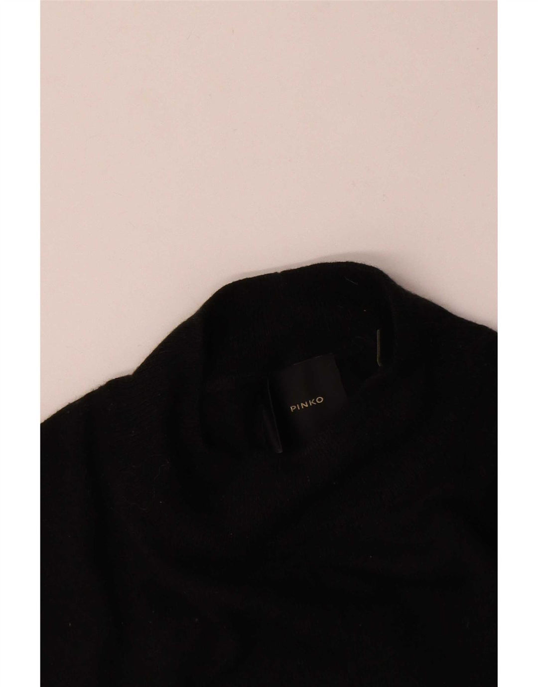 Pulover Pinko pentru femei cu gât țestoasă, 12 UK 12 Medium Negru Geometric