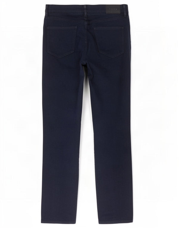 Pantaloni casual drepti pentru bărbați Marks & Spencer L34 L33 Bumbac bleumarin