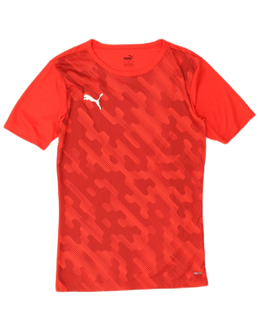 Tricou pentru bărbați Puma Top Small Red Geometric