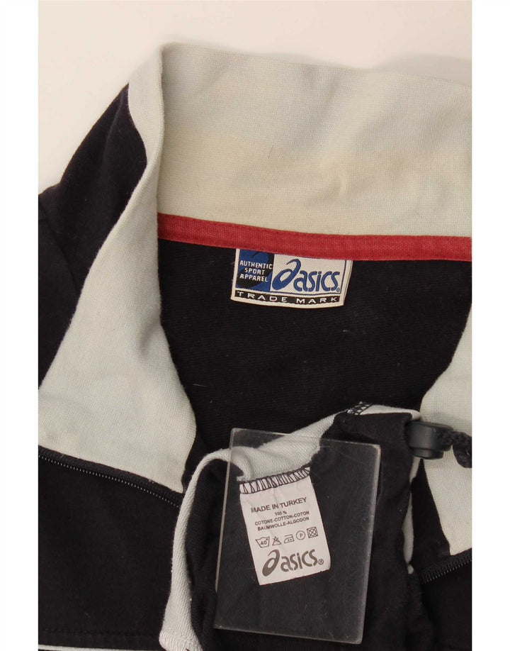 Jachetă de trening pentru bărbați Asics, 2XL, bumbac colorblock, albastru bleumarin