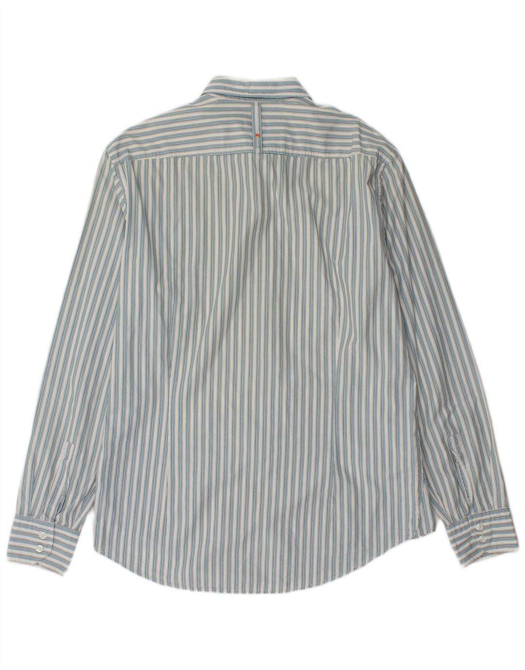 Cămașă Hugo Boss Băieți 15-16 Ani Mare Bumbac cu dungi albastre