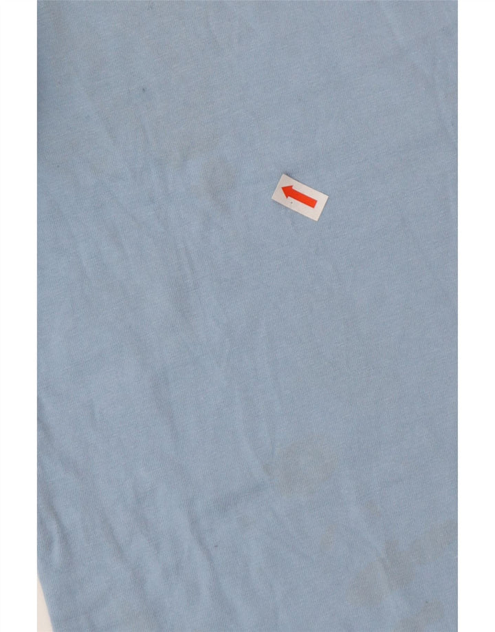 Crew Clothing Tricou Bărbați Top Medium Blue Bumbac