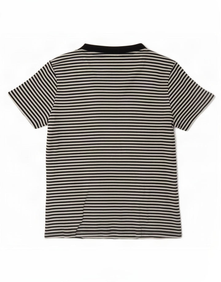 Top tricou Levi's pentru femei UK 14 Medium Black Pinstripe