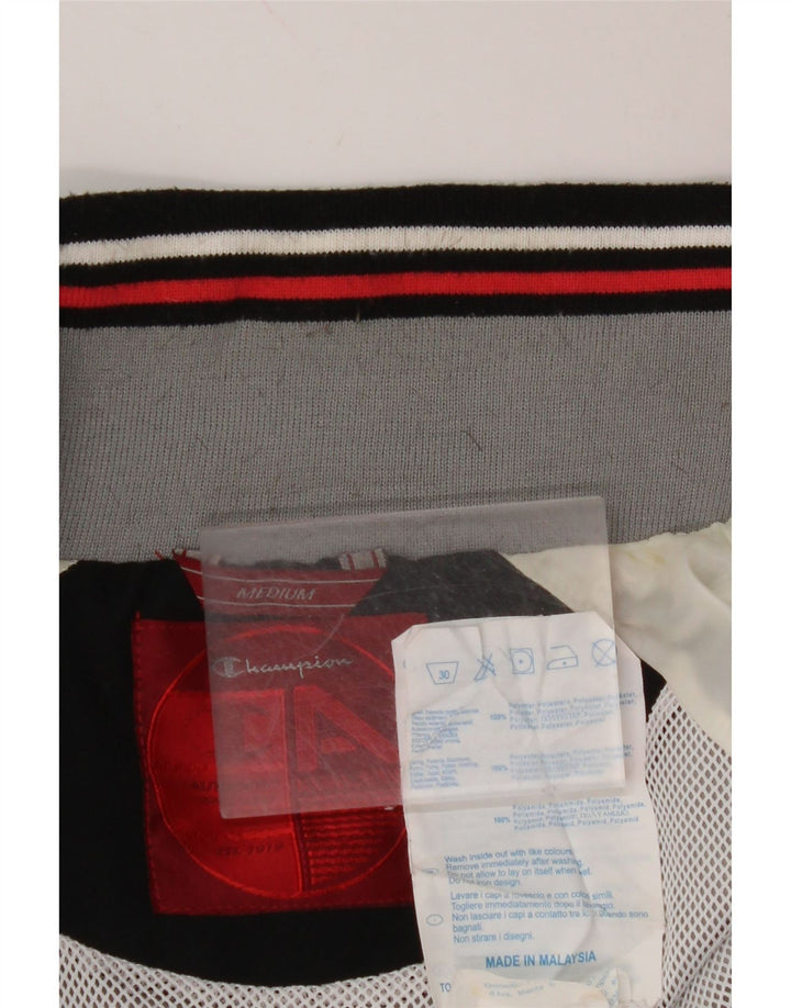 Jachetă de trening pentru bărbați CHAMPION, poliester, gri mediu