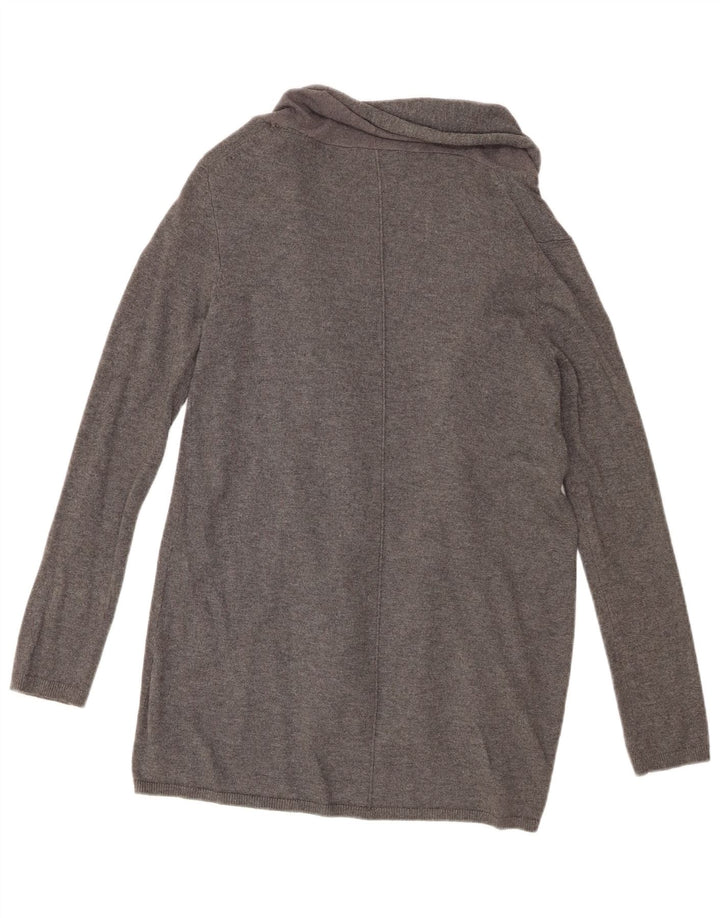 Pulover cardigan deschis pentru femei Zara UK 14 mare gri