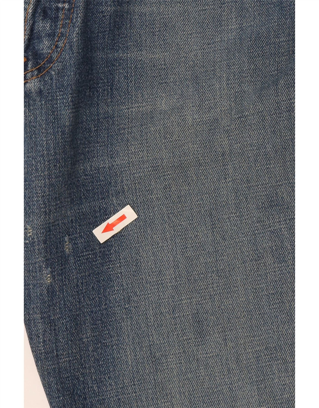 Blugi drepți distressed 501 Levi's pentru bărbați L27 L32 Bumbac albastru