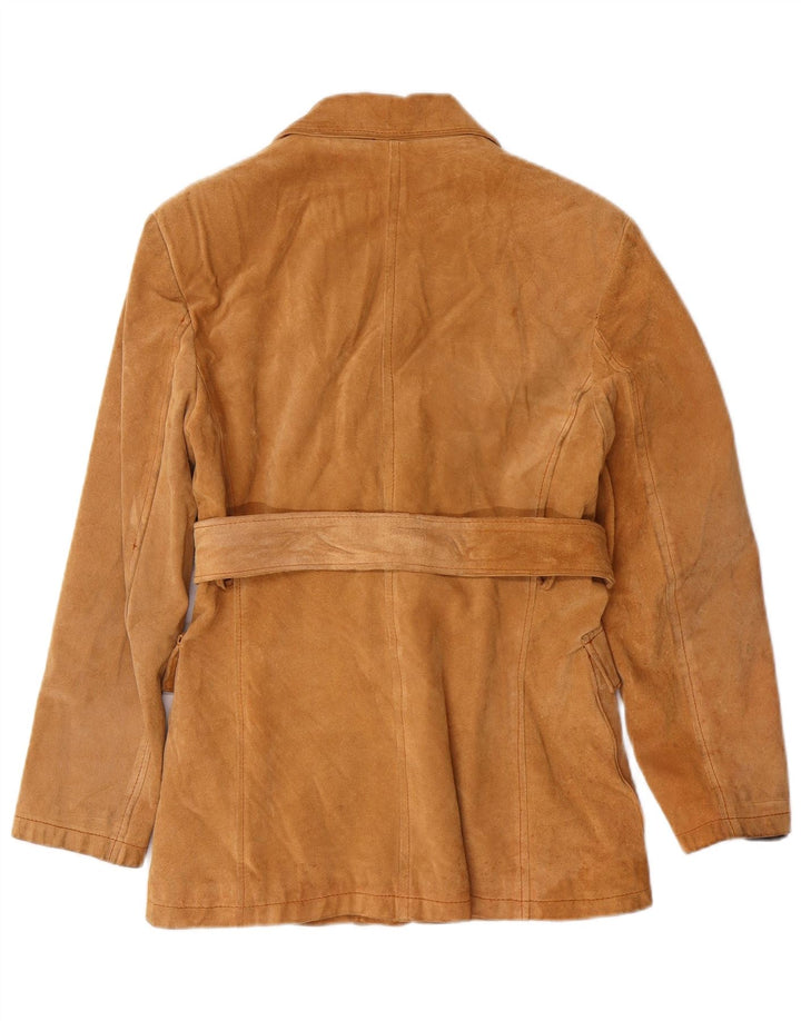 PIAZZA ITALIA Jachetă de piele intoarsa pentru femei IT 42 Medium Beige Piele