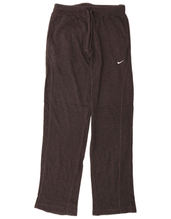Pantaloni de trening Nike pentru femei, bumbac gri mediu