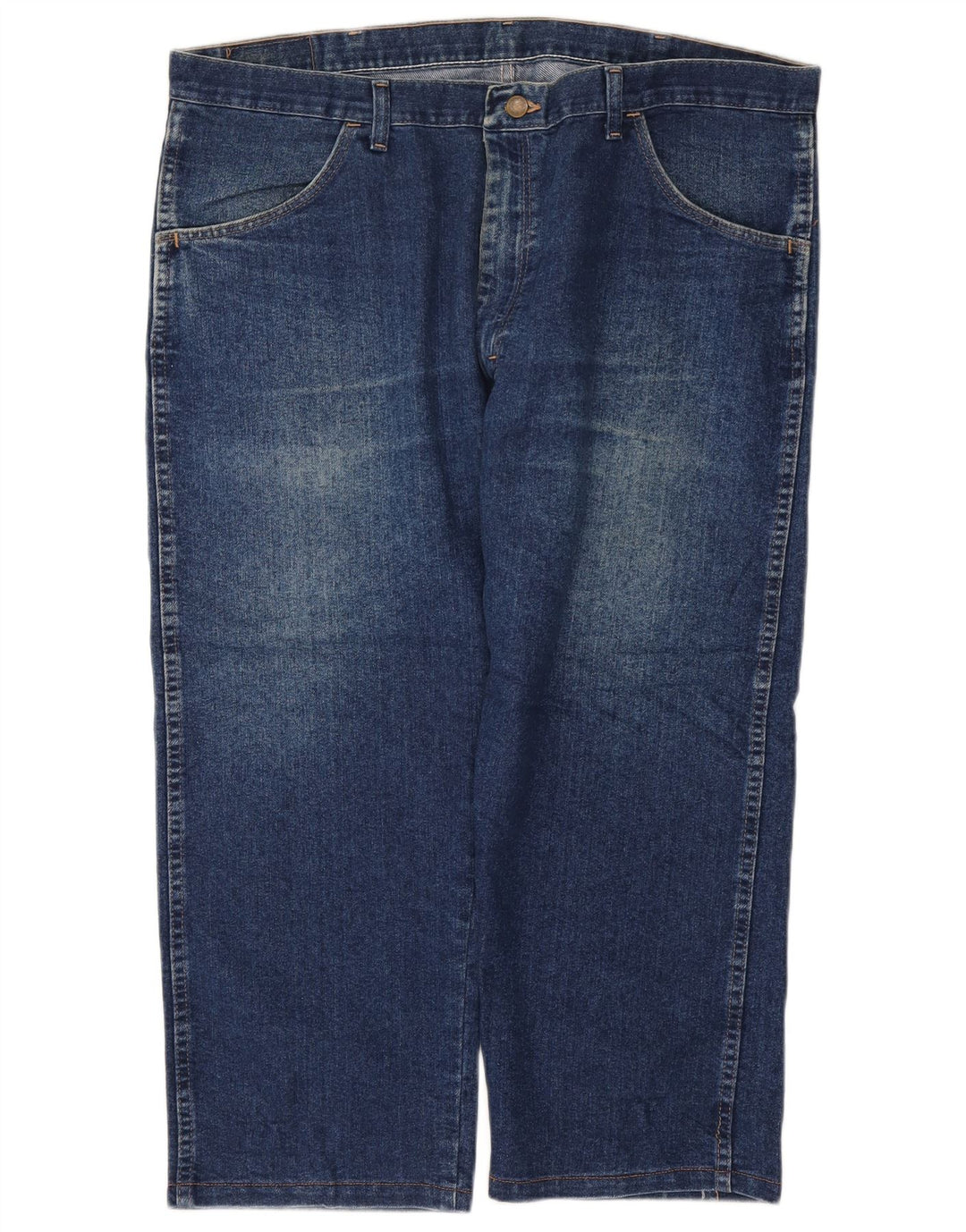 Blugi tăiați pentru bărbați Wrangler W40 L24 Bumbac albastru