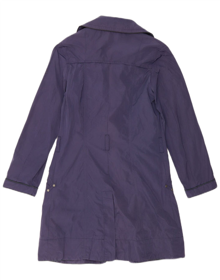 Trench pentru femei Calvin Klein Jeans UK 14 Poliester mare bleumarin