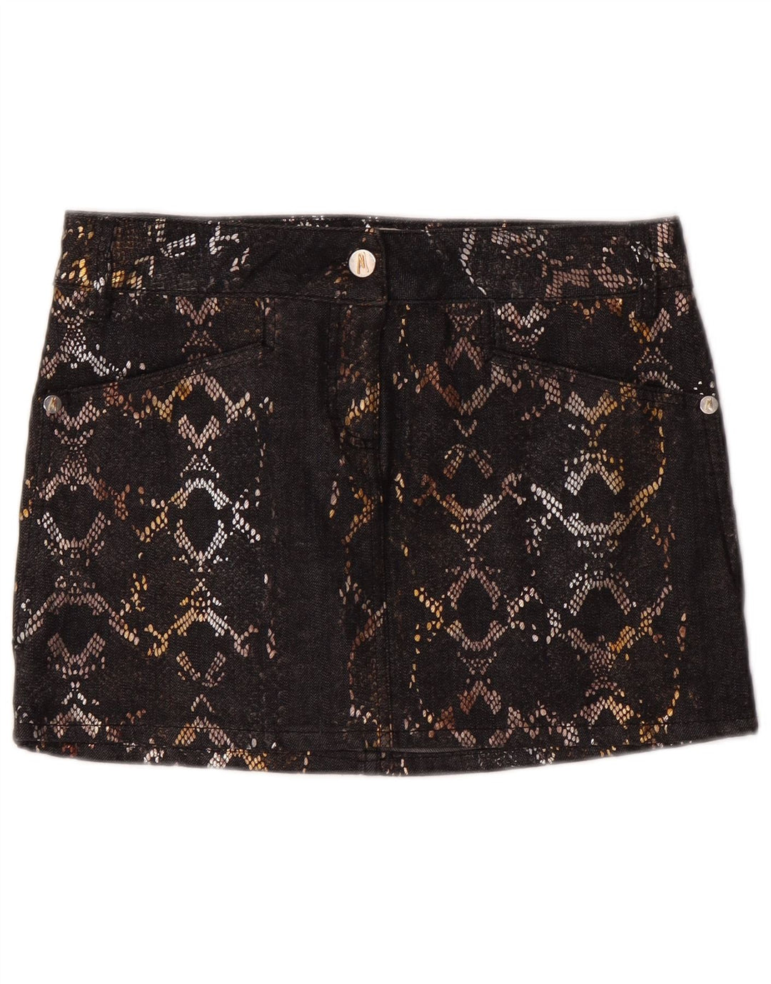 Fusta de blugi pentru femei Guess By Marciano IT 42 Medium W30 Bumbac negru