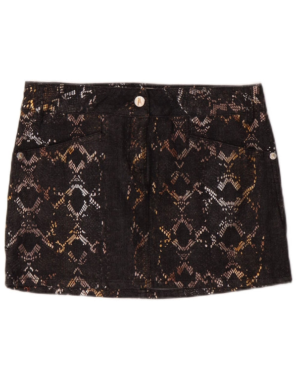 Fusta de blugi pentru femei Guess By Marciano IT 42 Medium W30 Bumbac negru