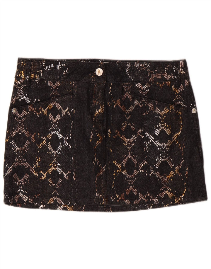 Fusta de blugi pentru femei Guess By Marciano IT 42 Medium W30 Bumbac negru