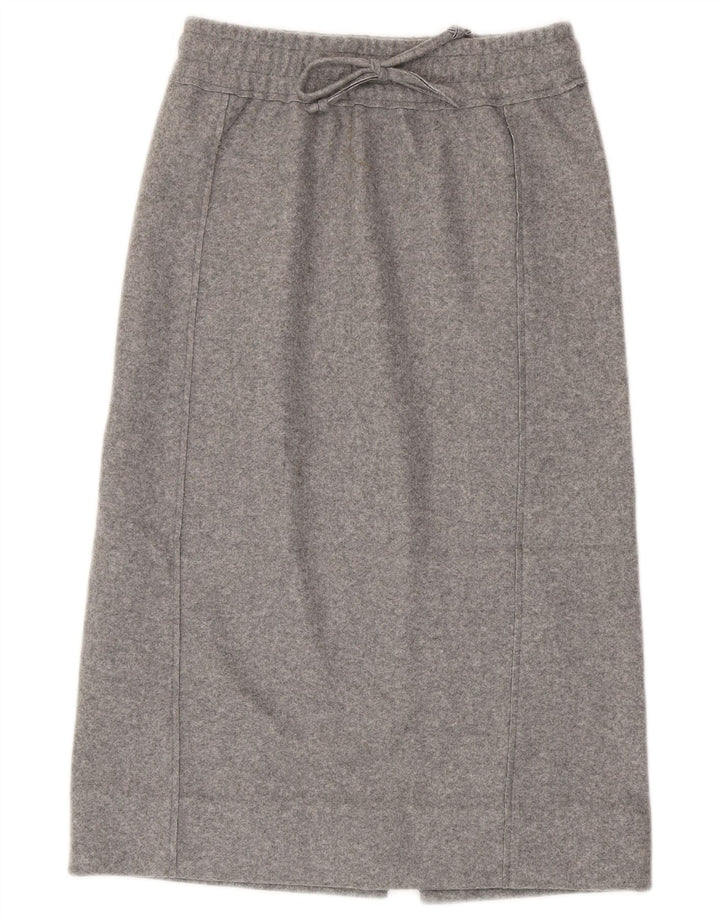 Fusta Midi Zara Femei XS W24 Gri Poliester